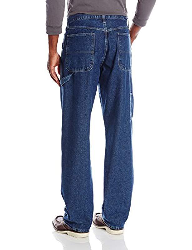 wrangler authentics men's classic carpenter jean