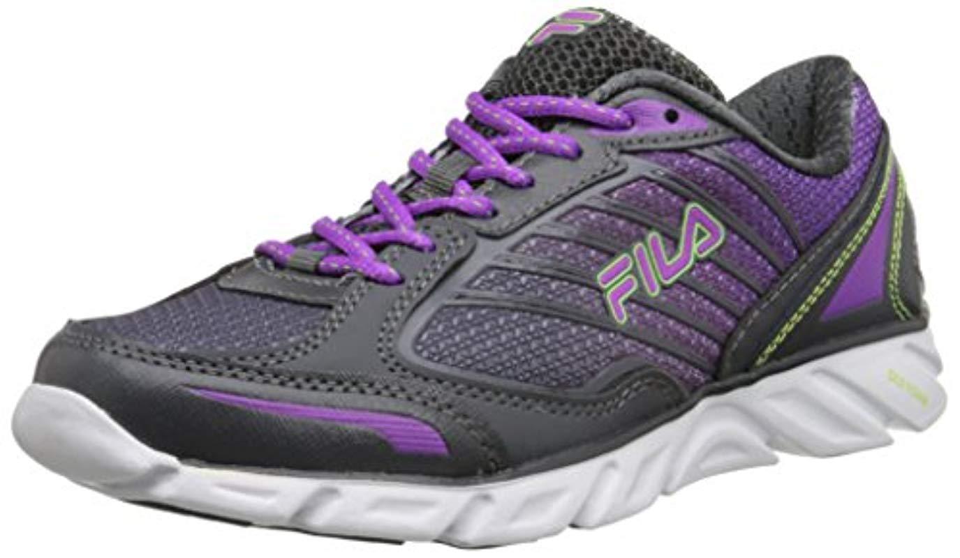 fila running shoes purple