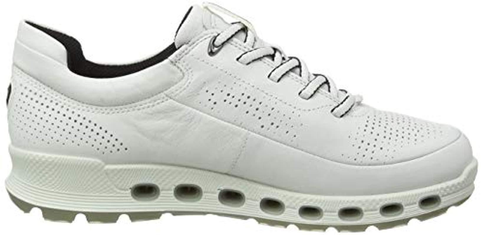 Ecco Leather Cool 2.0 Low-top Sneakers in White - Lyst
