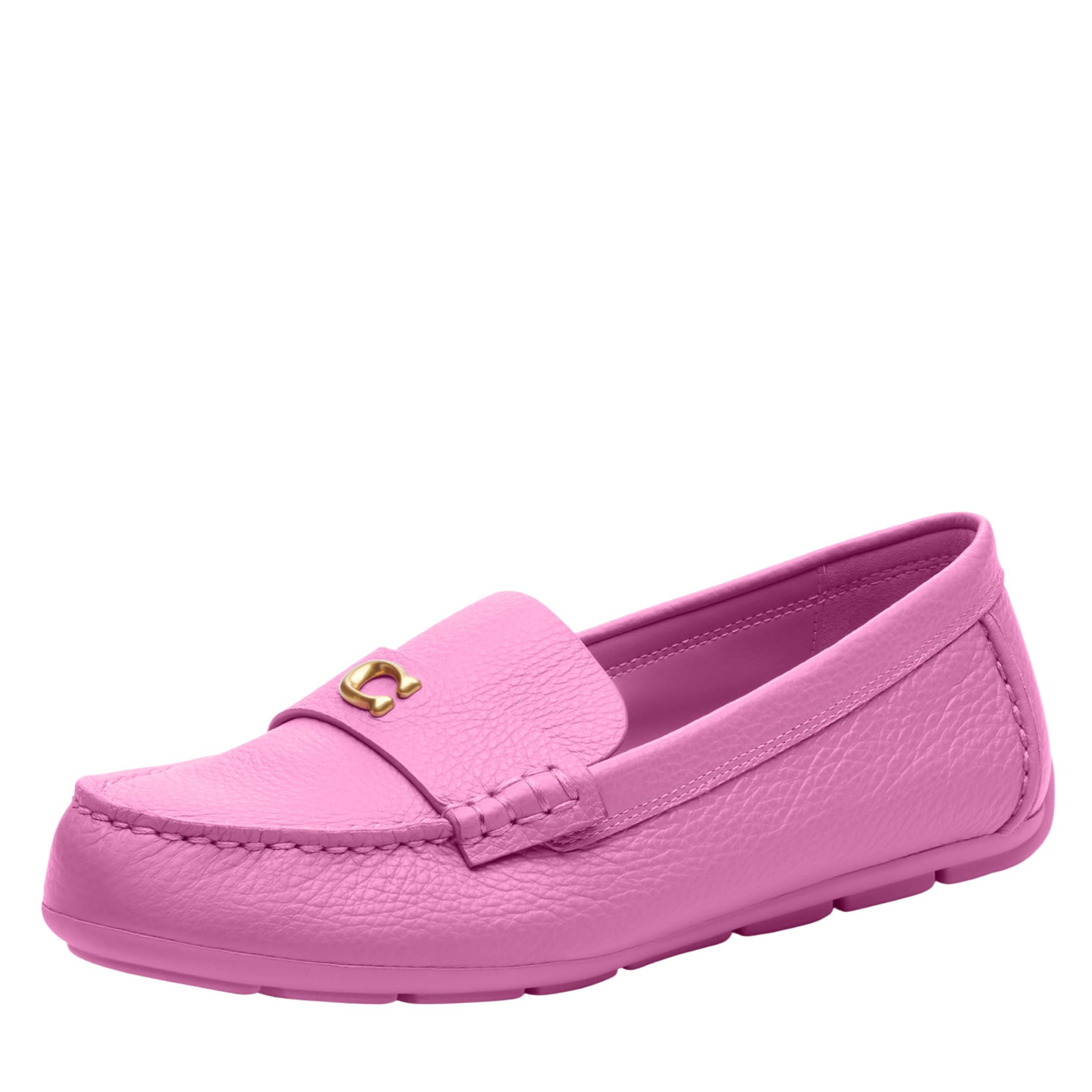 Coach Shoes Coach Pink Loafers Pink Coach Loafers Sales