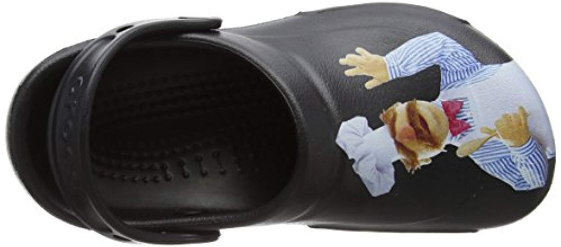 bistro swedish chef crocs