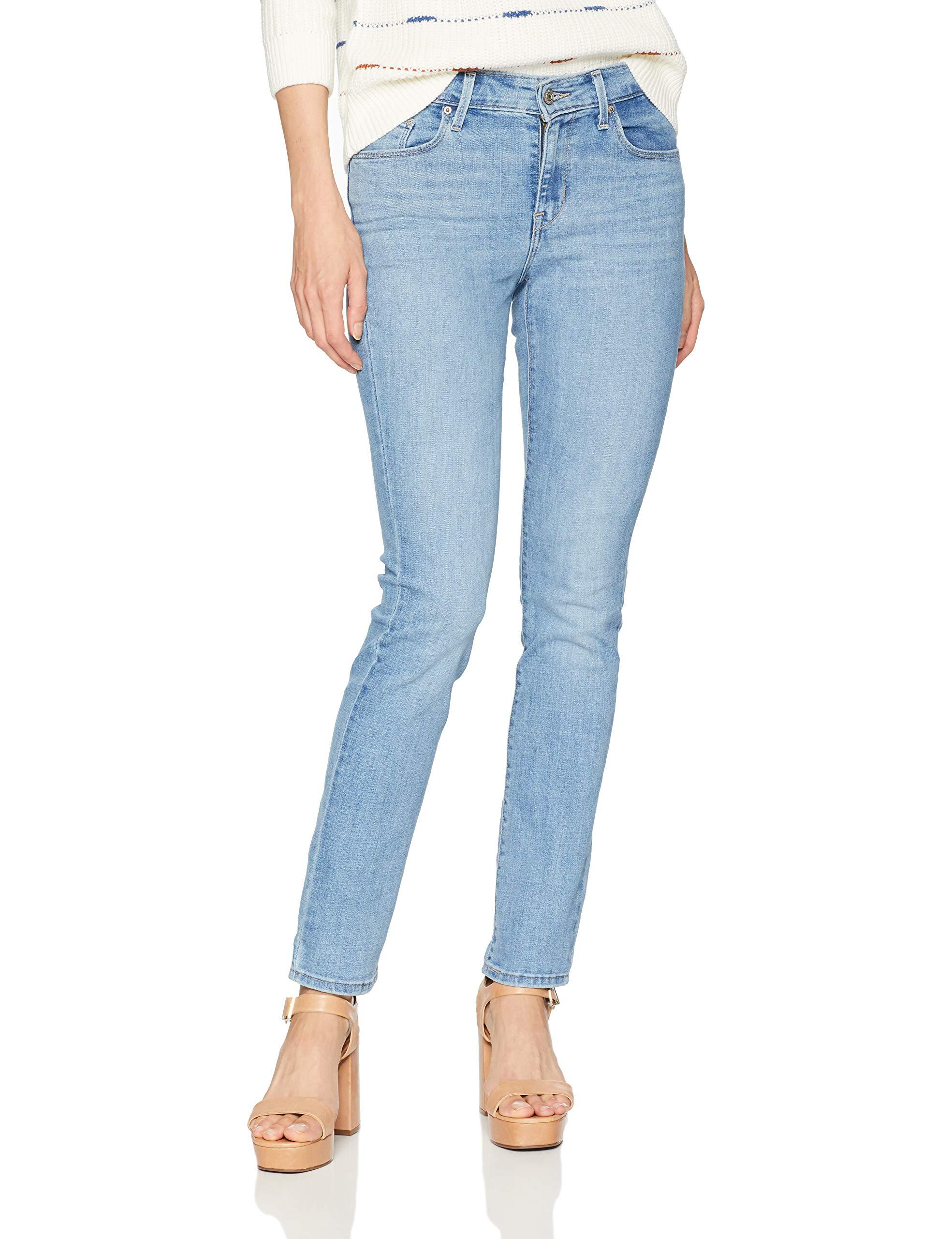 Levi's Denim Classic Mid Rise Skinny Jeans in Blue - Save 41% - Lyst