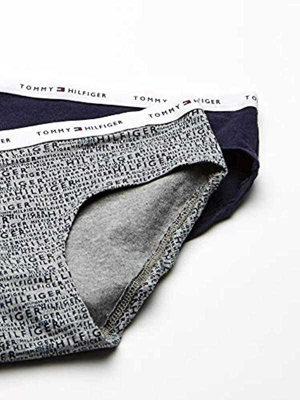 Tommy Hilfiger Printed Cotton Hipster Underwear Panty, Multipack in