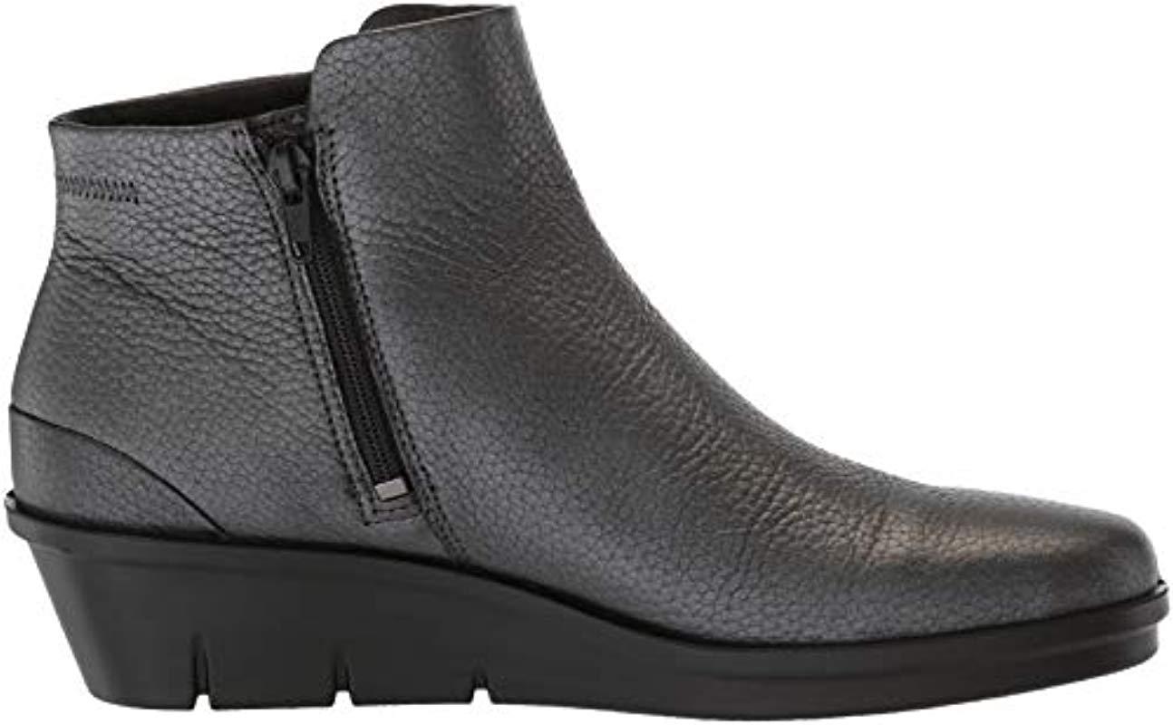 ecco skyler wedge bootie black
