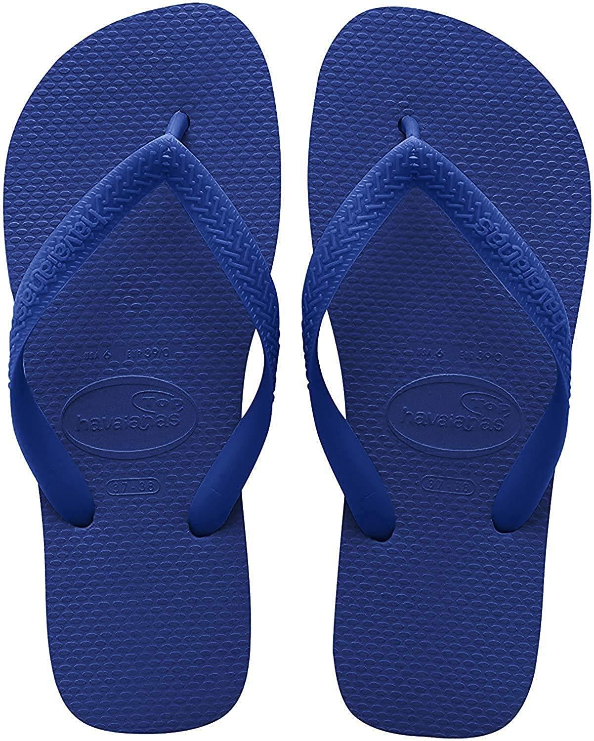 Havaianas Rubber Top Flip Flop Sandal,marine Blue,37/38 Br - Save 47% - Lyst