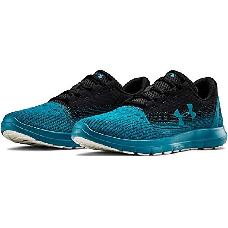 black and teal under armour shoes
