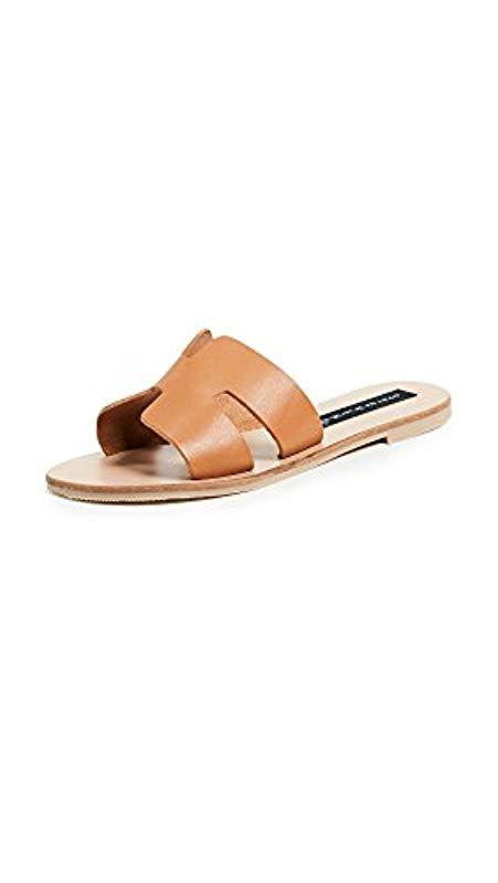 Steve Madden Leather Greece Sandal in Cognac Leather (Brown) - Save 37% |  Lyst