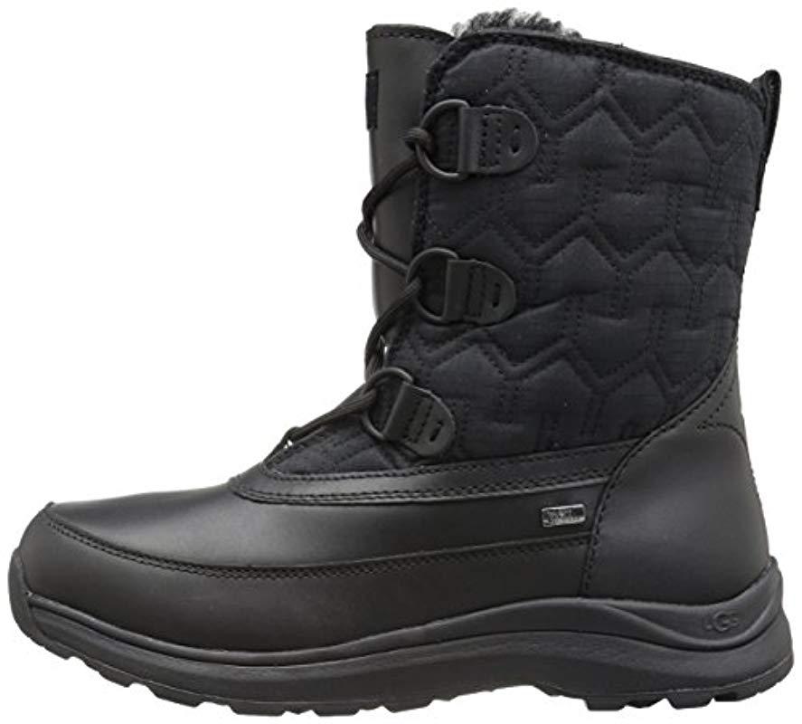 UGG Rubber Lachlan Winter Boot in Black 