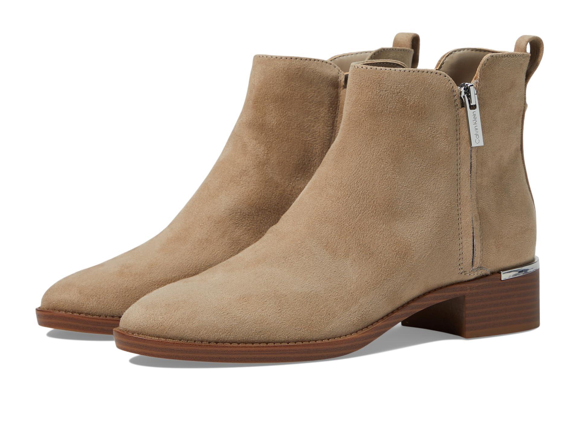 Calvin Klein Deniece Ankle Boot in Brown | Lyst