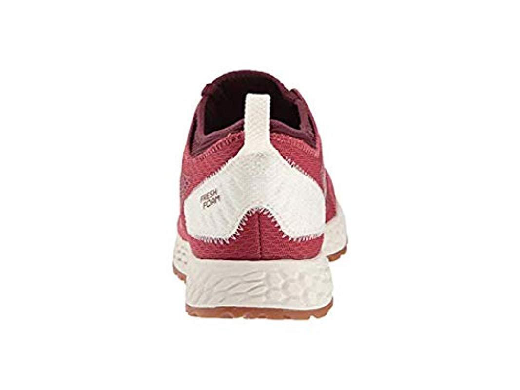 new balance fresh foam earth red