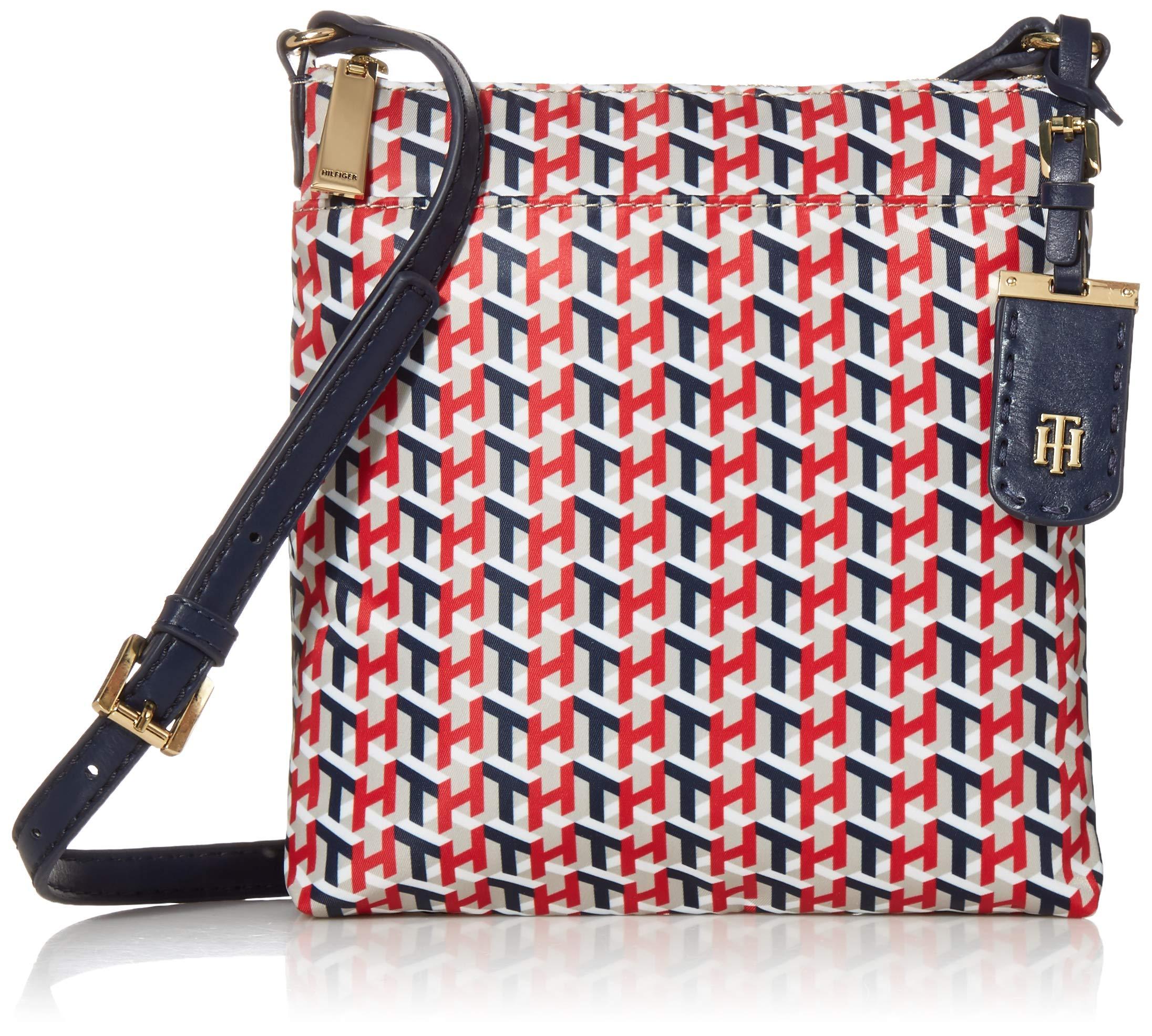 women's red cross body bags