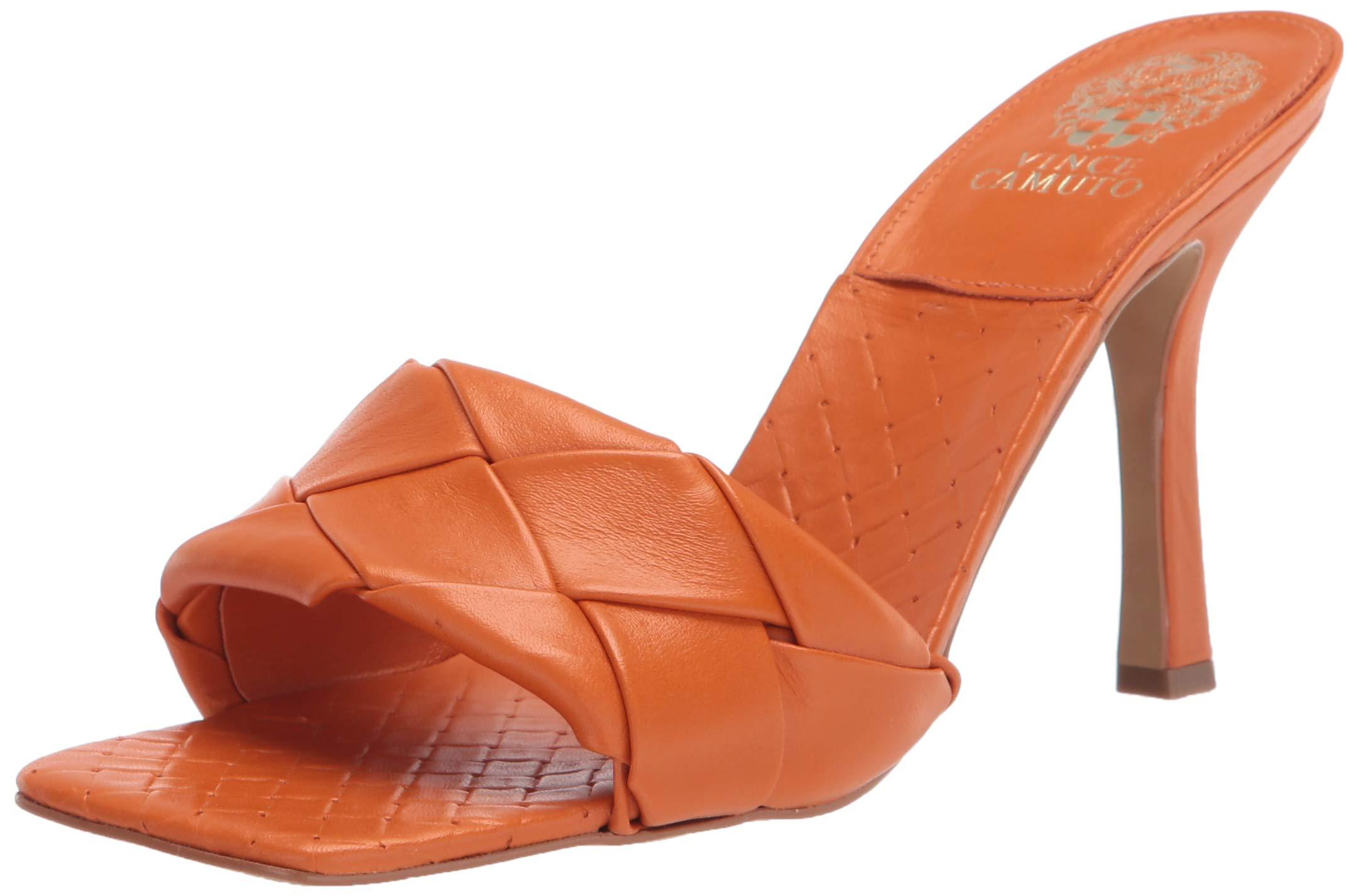 Vince Camuto Brelanie Woven-strap Mule - Excluded From Promotion in Orange  | Lyst