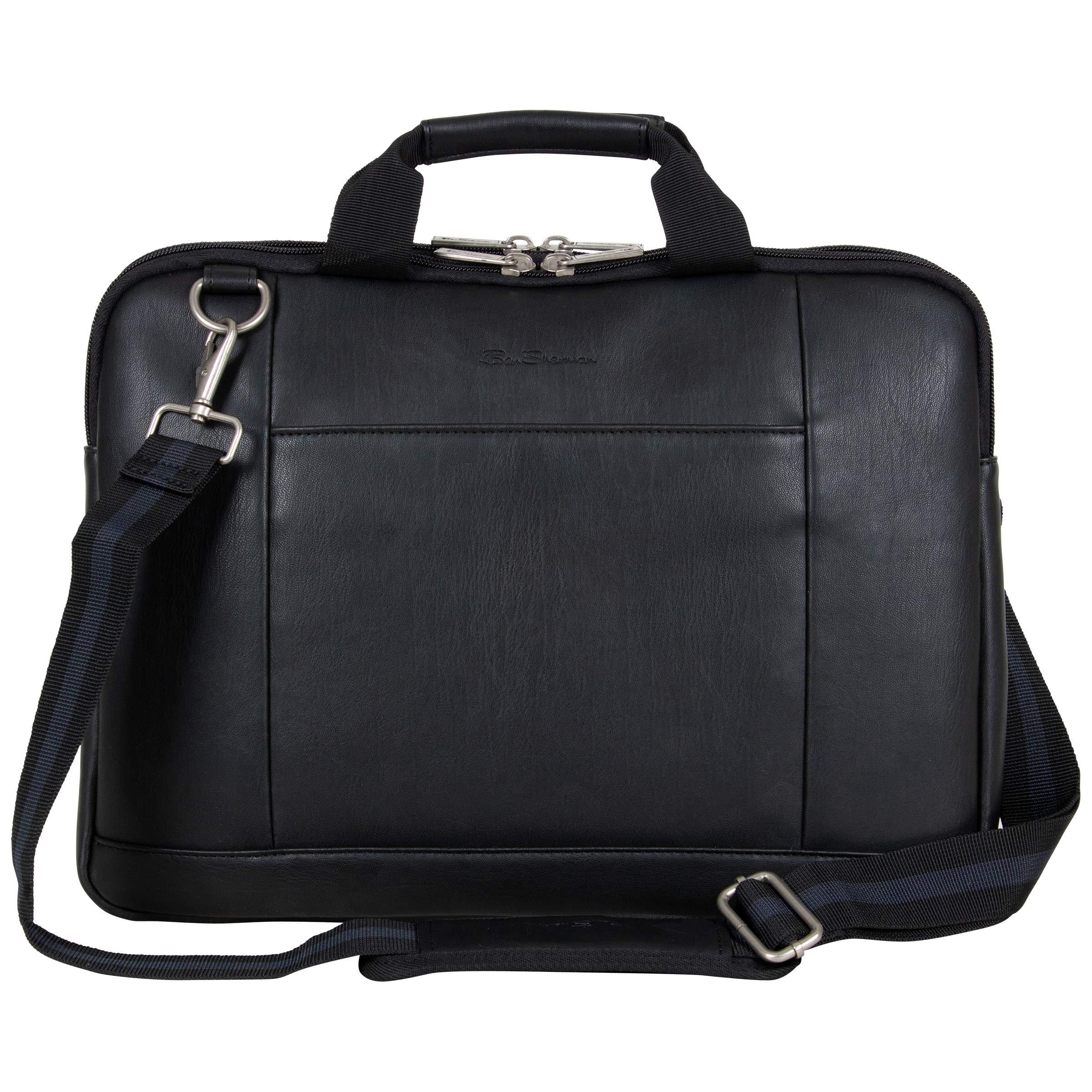 leather overnight bag $140 by ben sherman