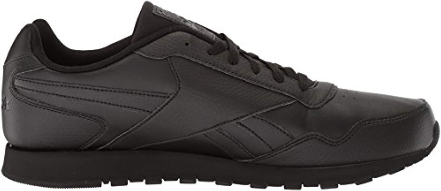Reebok Leather Classic Harman Run Sneaker in Black/Black (Black) Save