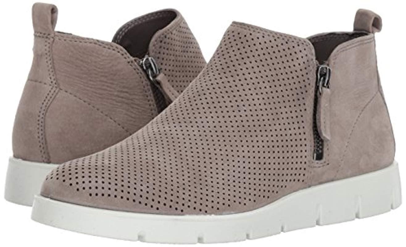 ecco women's bella zip high top ankle boot