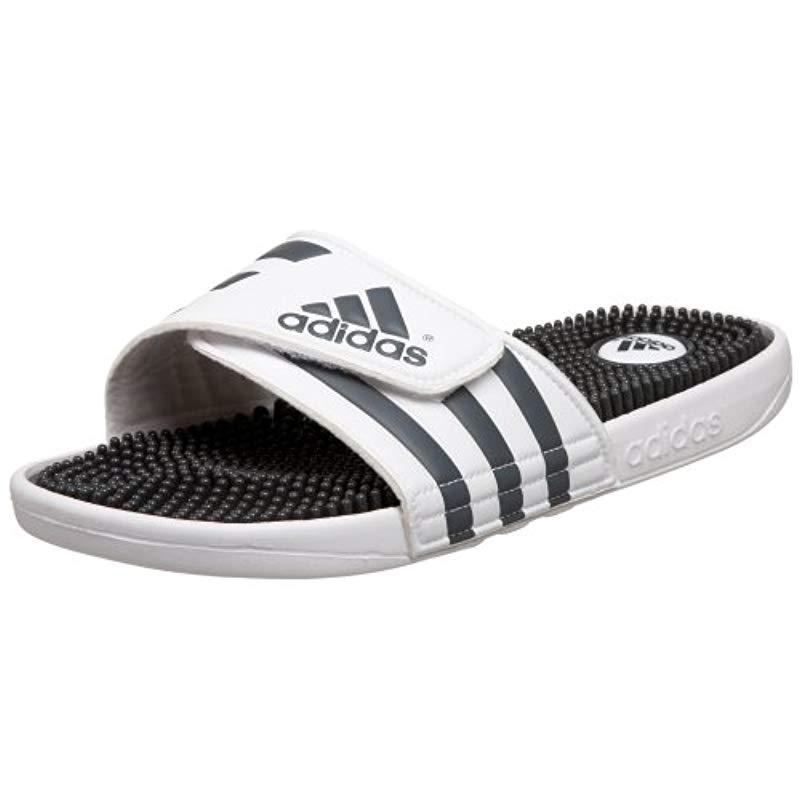 adidas Adissage Sandal Run White 
