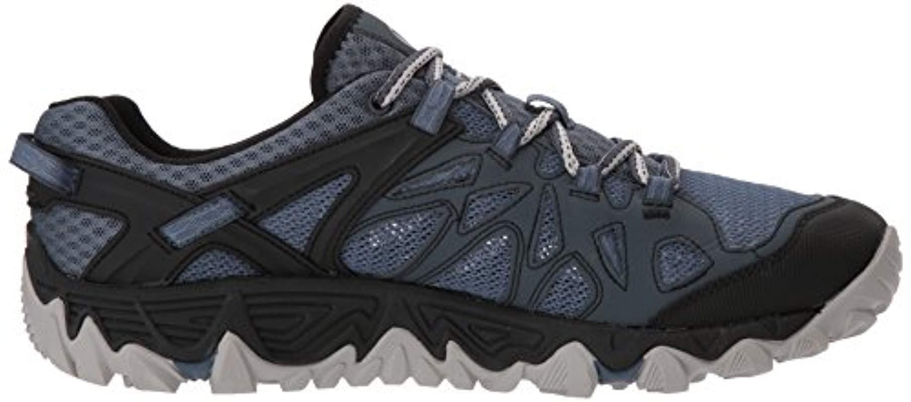 merrell blue trainers