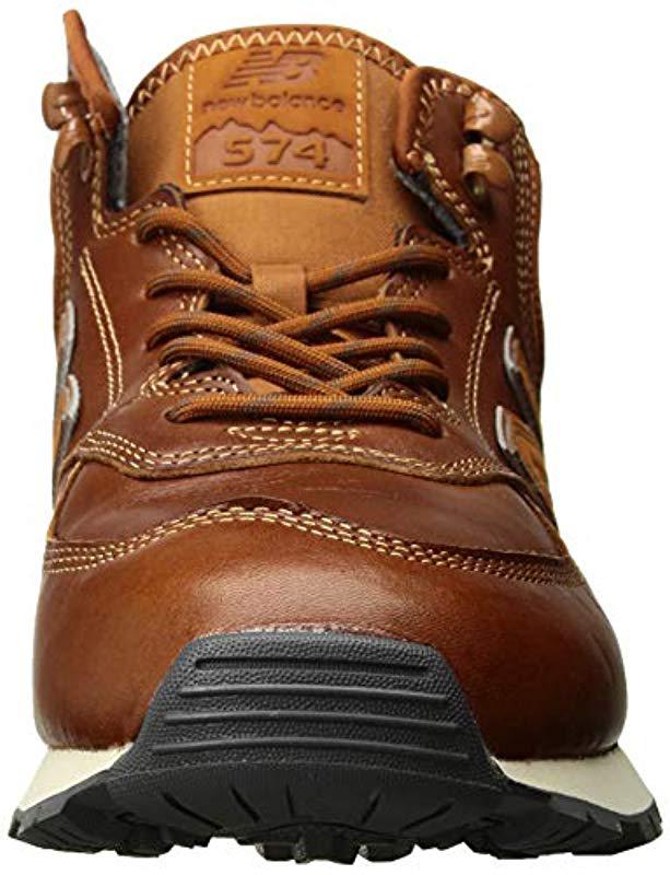 New Balance Leather Iconic 574 Sneaker, Canyon/canyon, 1.5 2e Us ...