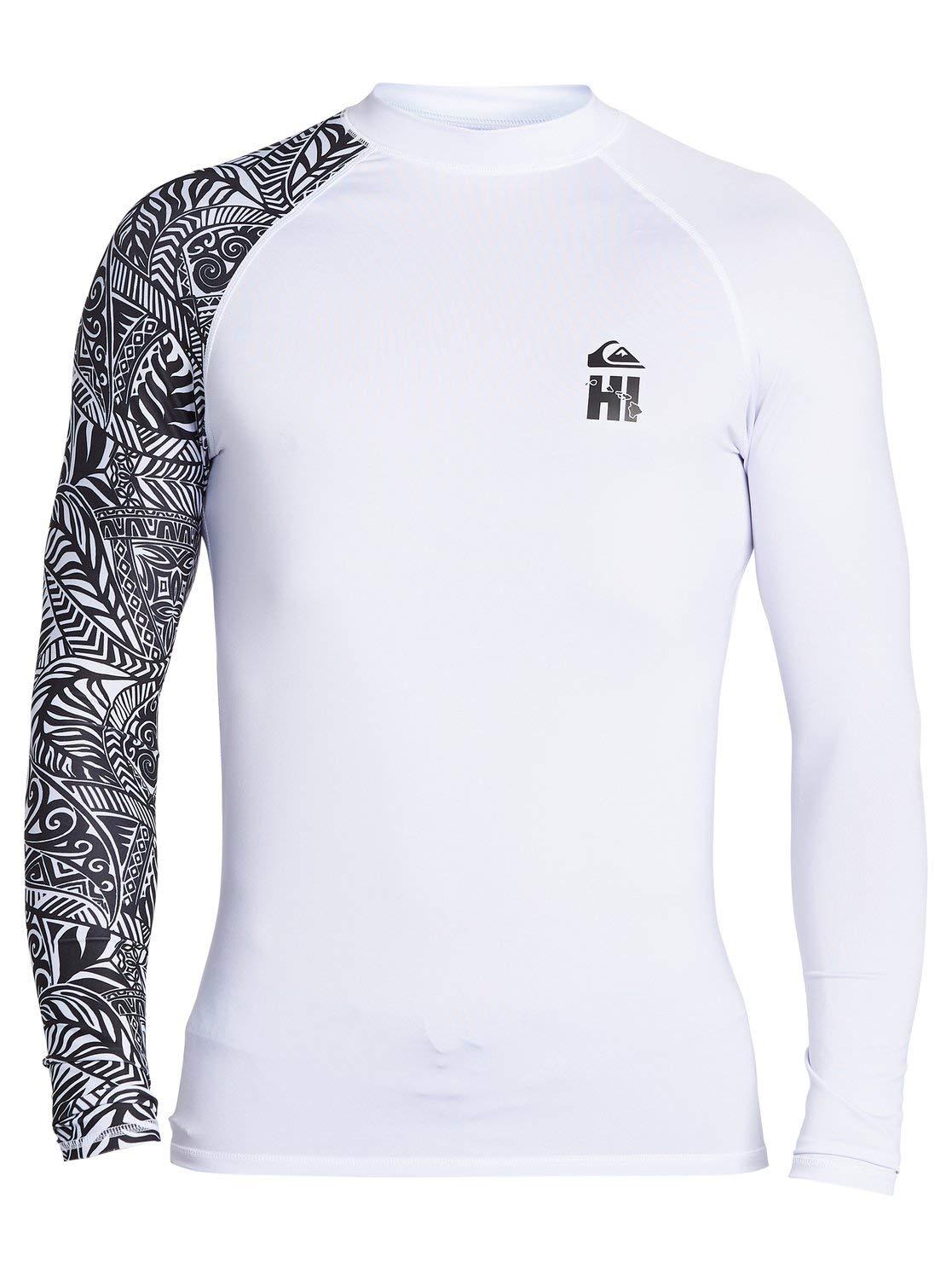 Quiksilver Standard Ma Kai Ls Long Sleeve Rashguard Surf Shirt in 