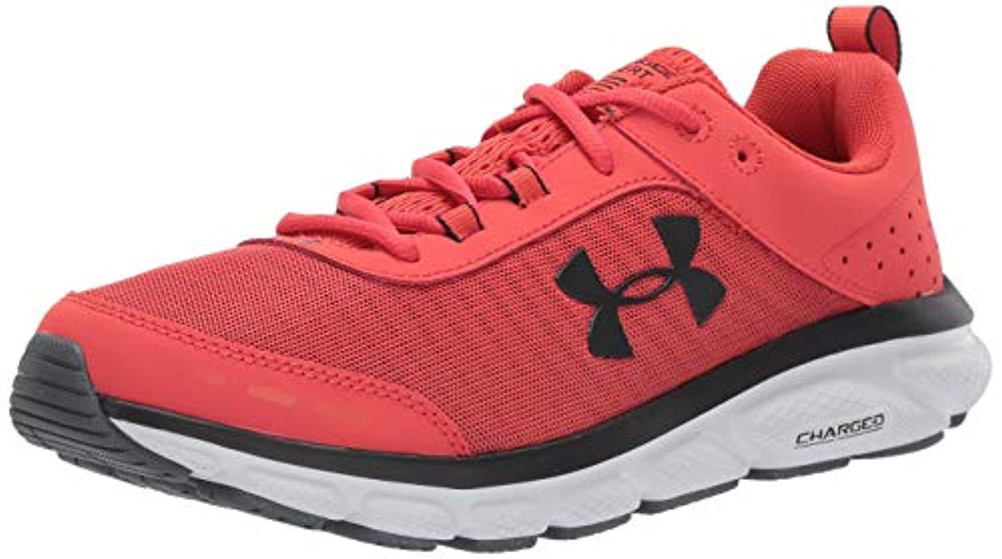 Under Armour Leather Charged Assert 8 in Red for Men Save 29 Lyst