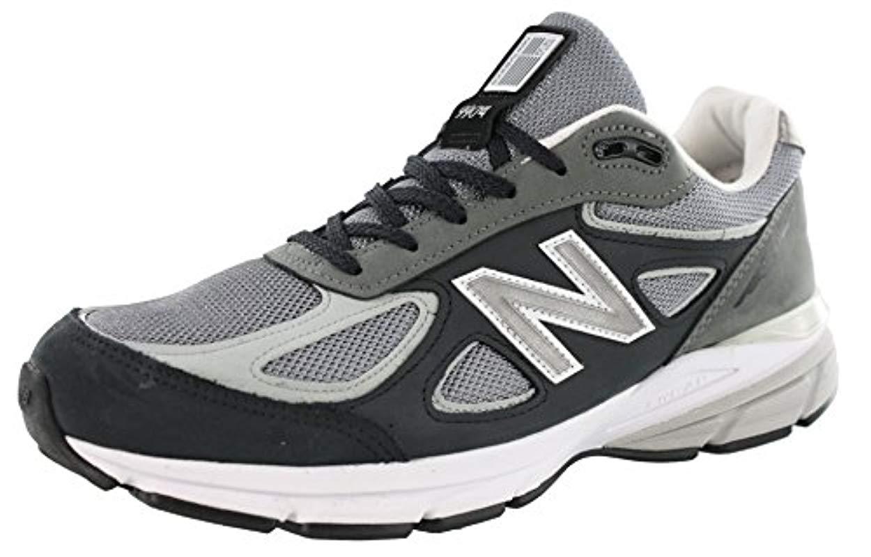 New Balance Leather 990v4 in Grey (Gray) for Men - Lyst