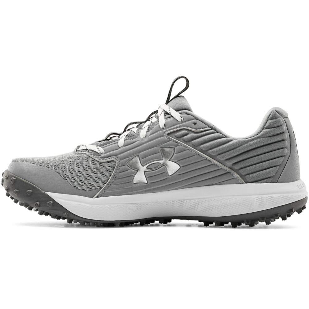 Under Armour Yard Turf Baseball Shoe in Gray for Men - Lyst