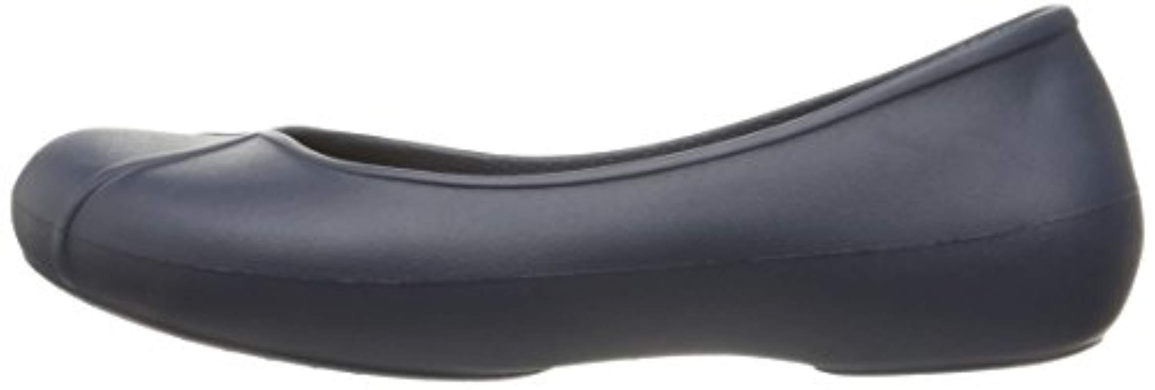 crocs olivia ii lined flat