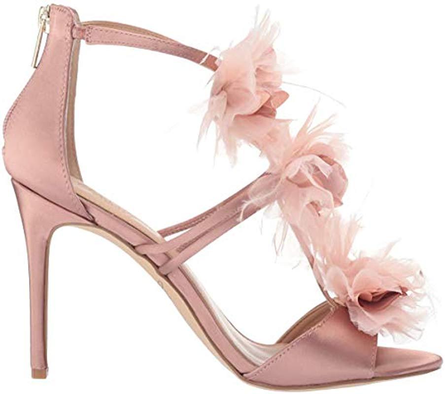 Badgley Mischka Jewel By Dustine Heeled Sandal in Pink Lyst