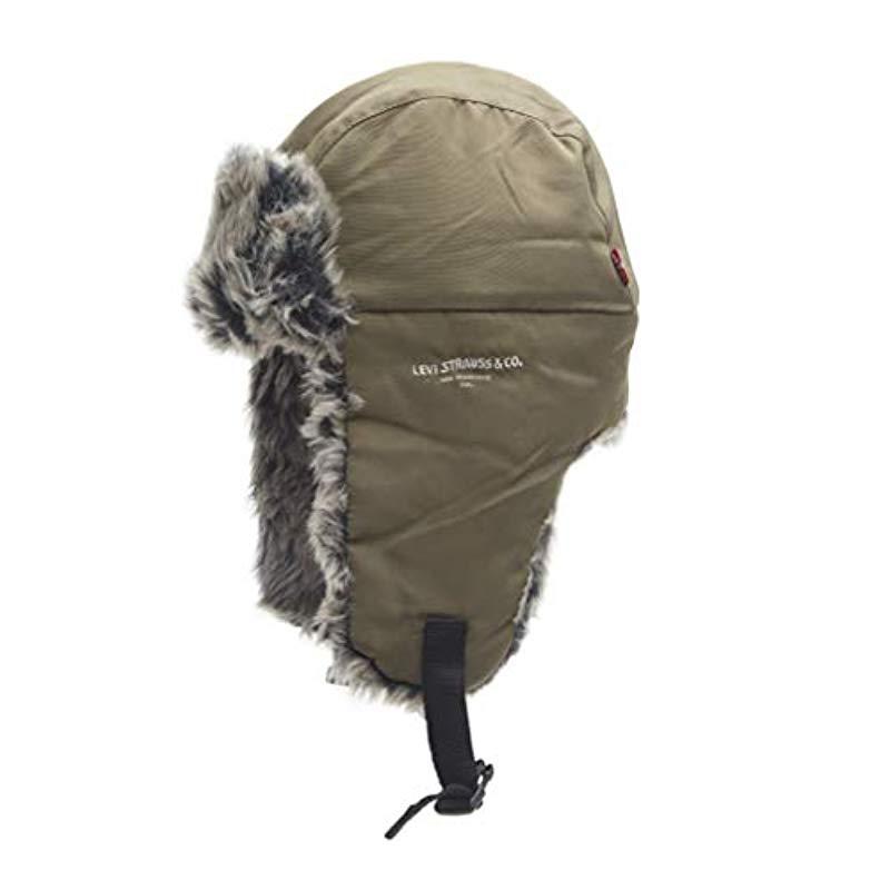 levis trapper hat