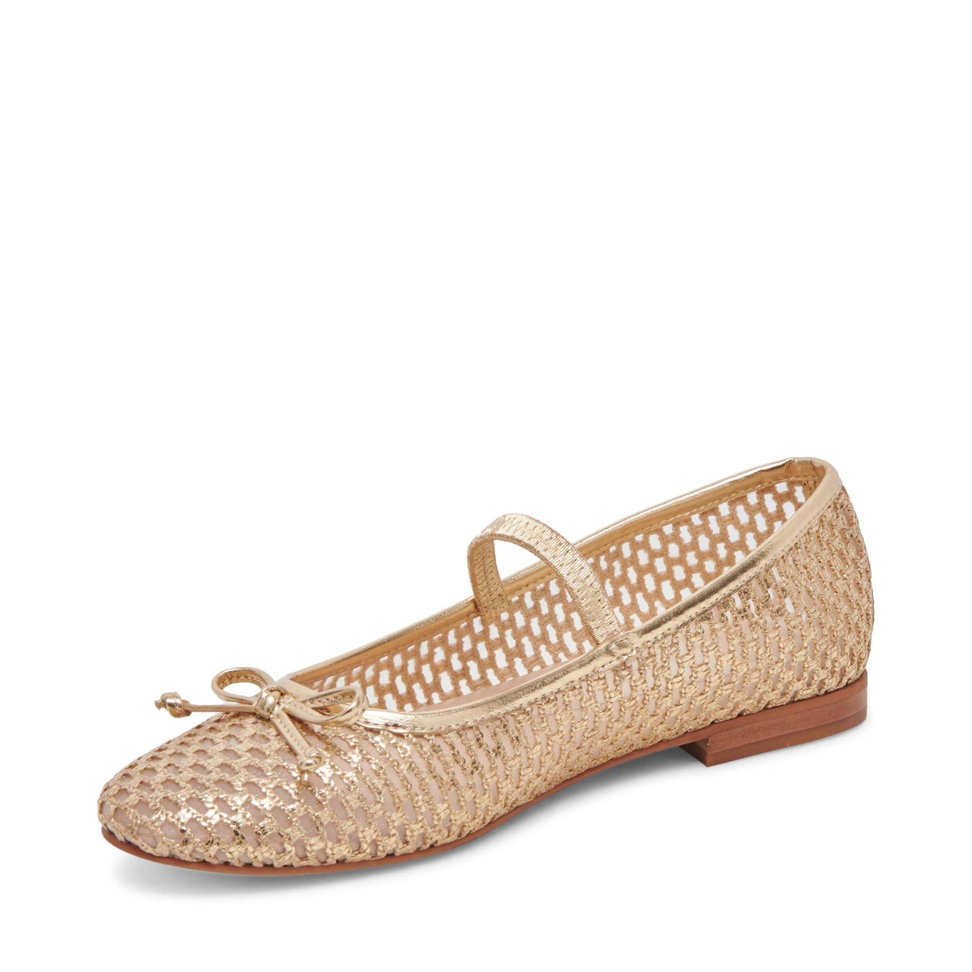 Dolce Vita Carin Ballet Flat in Natural | Lyst