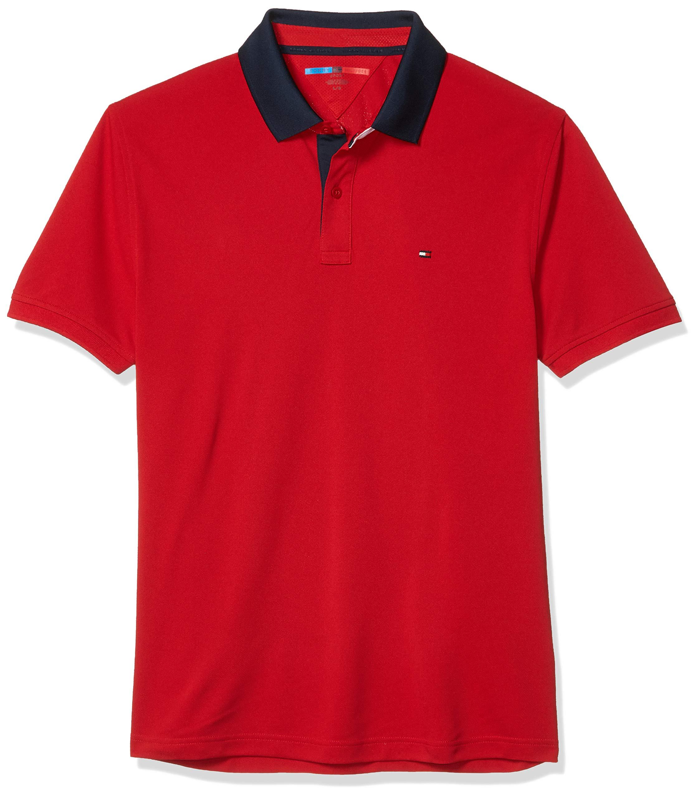 Tommy Hilfiger Sport Moisture Wicking Polo Shirt With Quick Dry And Uv ...