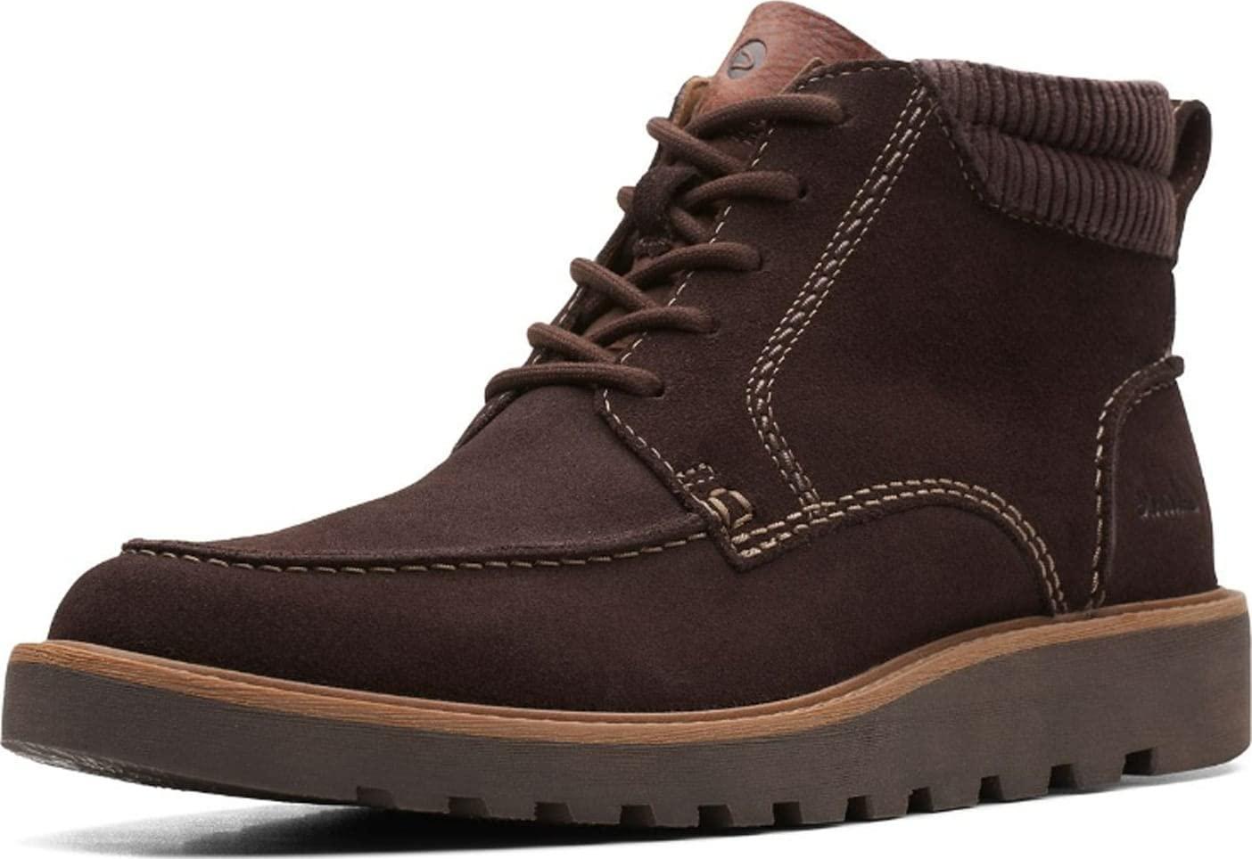 Clarks Barnes Mid Oxford Boot in Brown for Men | Lyst