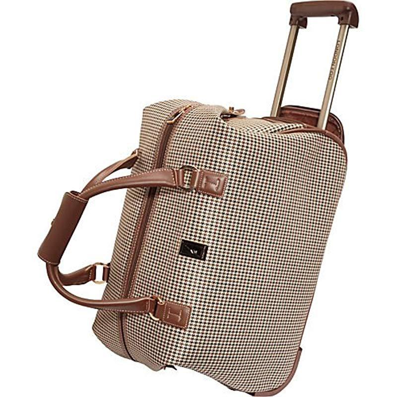 London Fog Luggage Chelsea 20 Inch Wheeled Club Bag Lyst