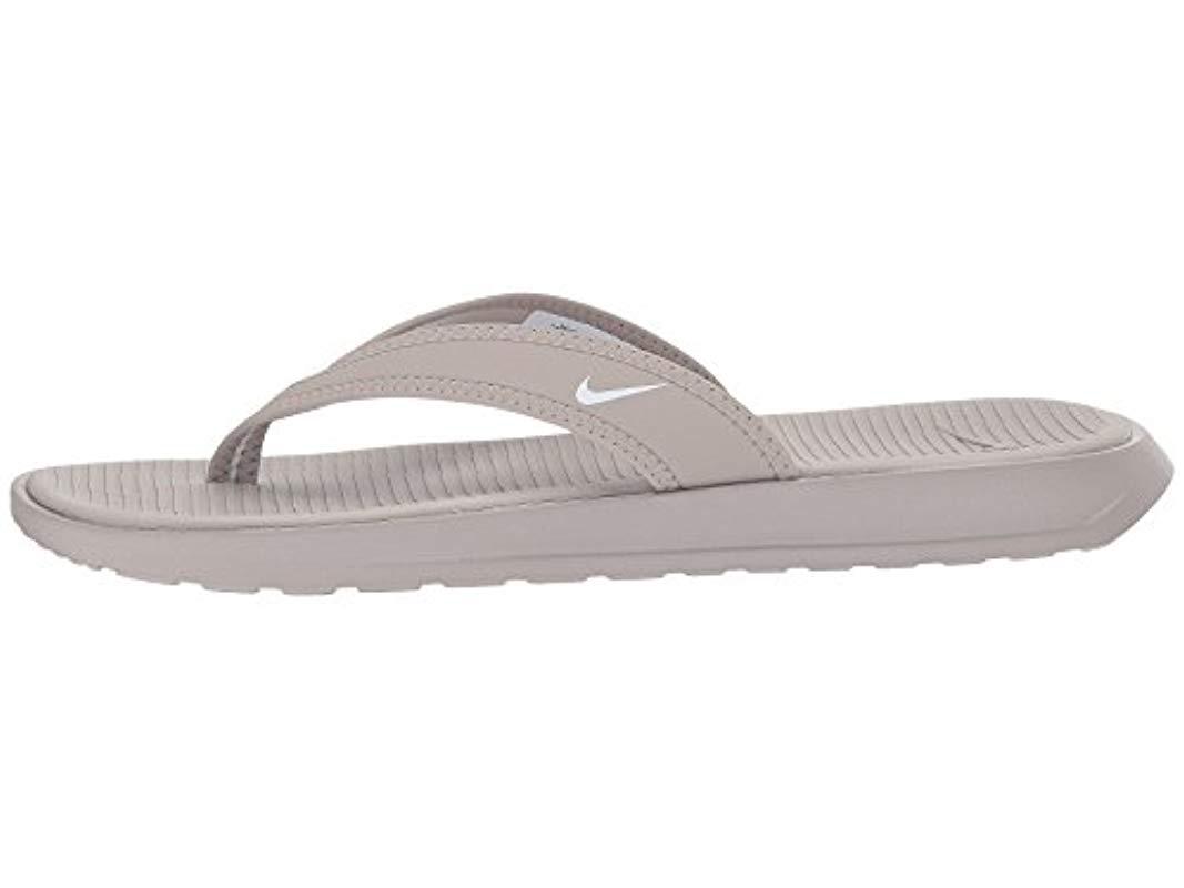 Nike Ultra Celso Thong Flip-flop in Grey/White (Gray) - Lyst