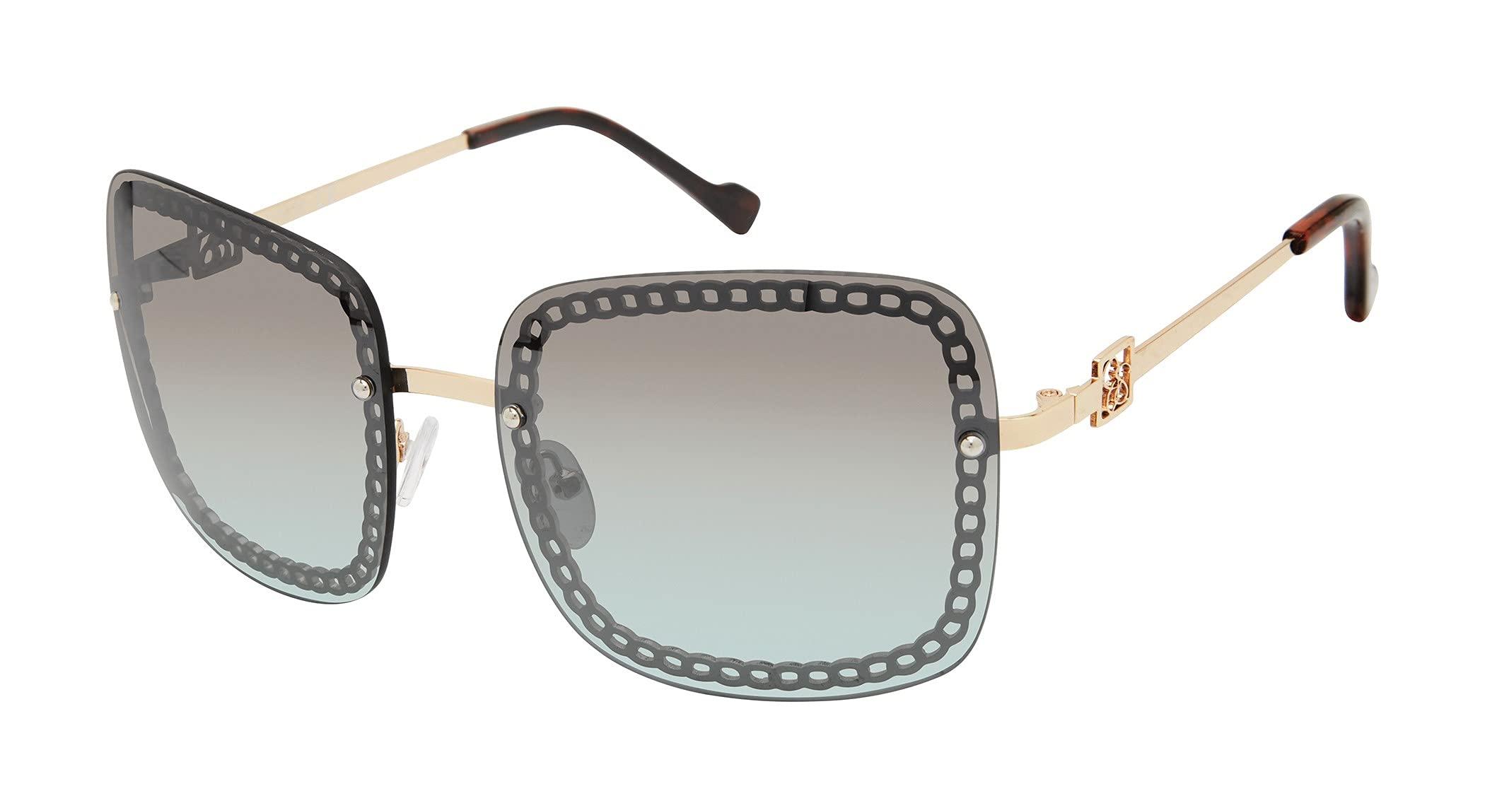 Jessica Simpson J5903 Rimless Uv Protective Square Sunglasses. Glam Gifts  For - tebhayat.com