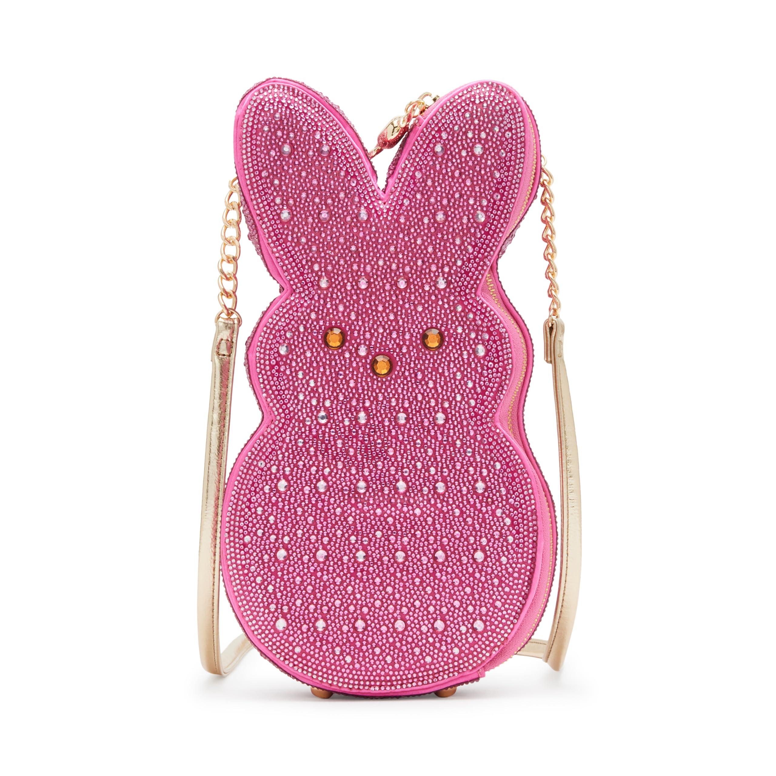 Betsey Johnson Peeps X Rhinestone Bunny Crossbody in Pink Lyst
