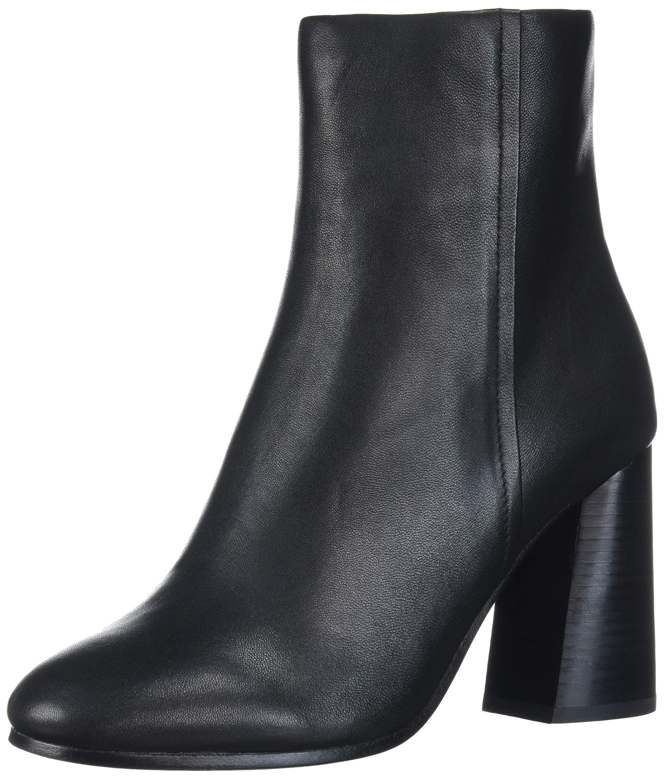 Joie Leather Lorring Ankle Boot in Black - Lyst