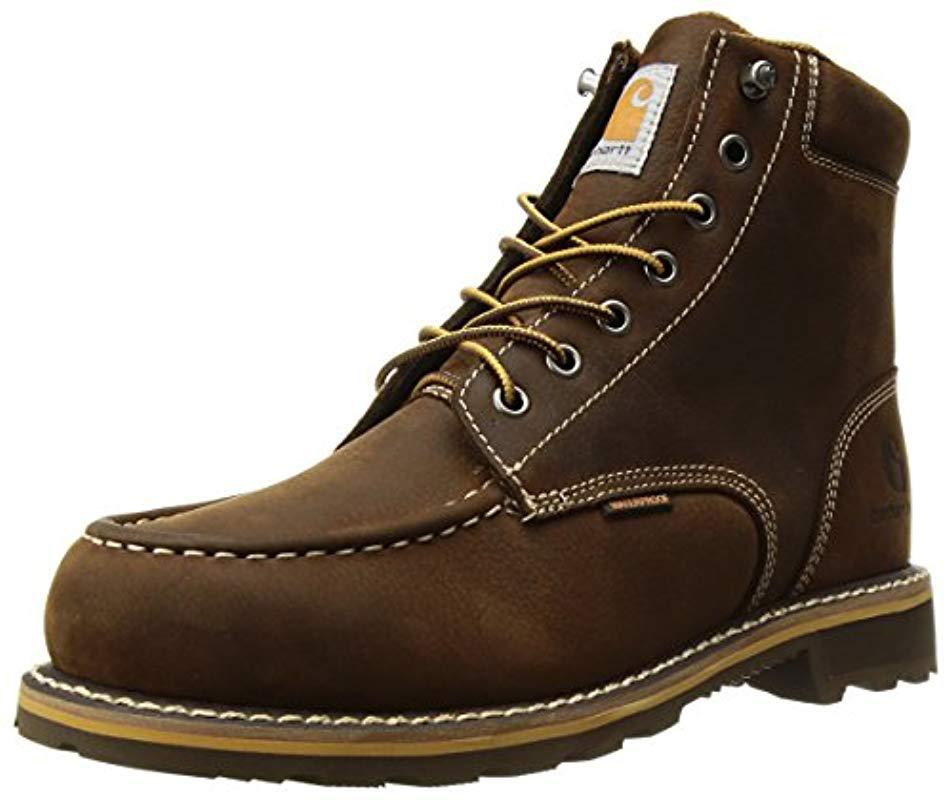 carhartt moc toe work boot