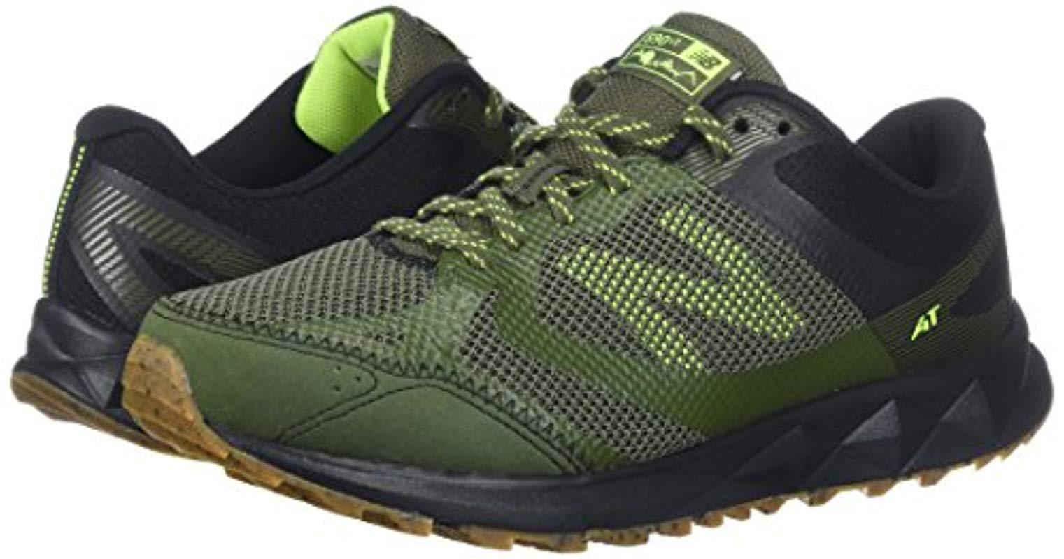 New Balance Synthetic 590v2 Trail Running Shoes in Green/Black ...