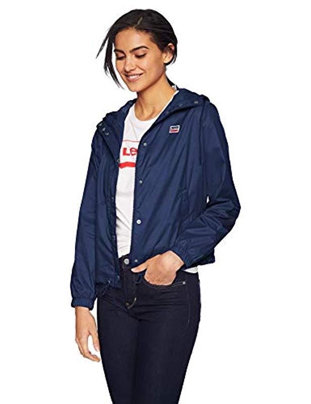 levi's hooded bubble jacket