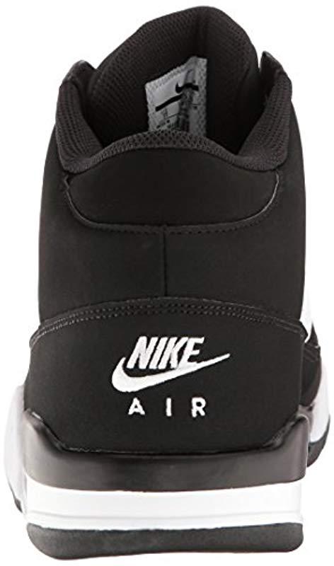 Nike Air Flight Basketball Shoe in Black for Men | Lyst