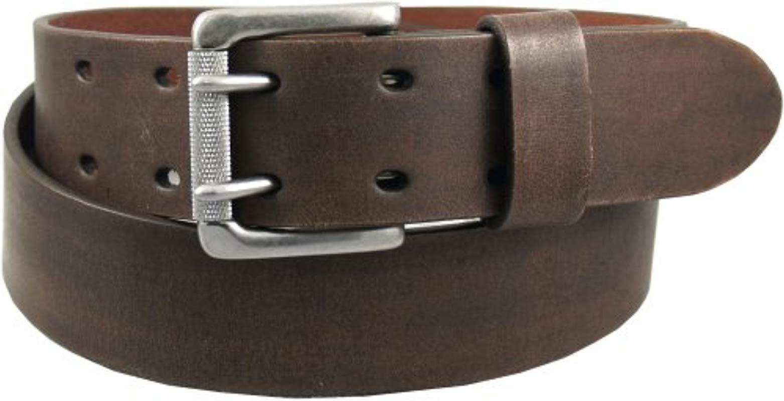 Levi's Leather Belt With Two-prong Buckle in Brown for Men - Lyst