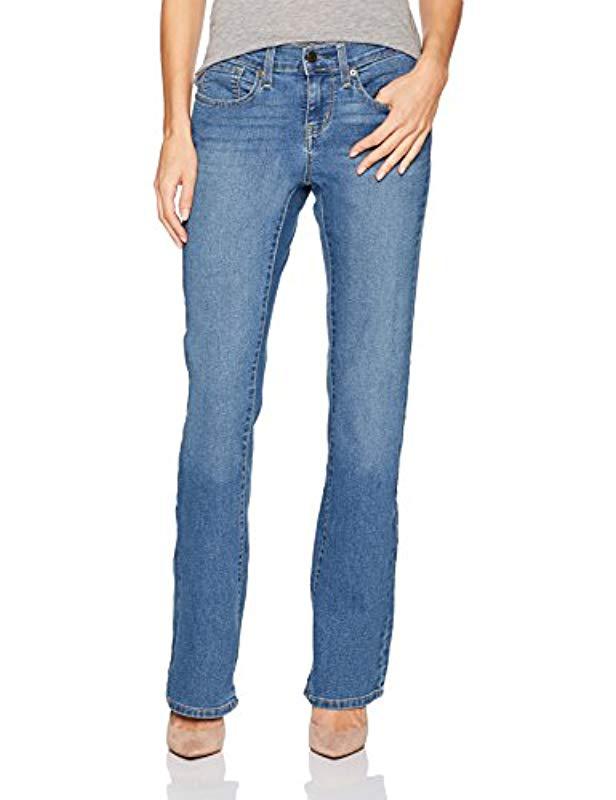 signature by levi strauss women's curvy bootcut jeans