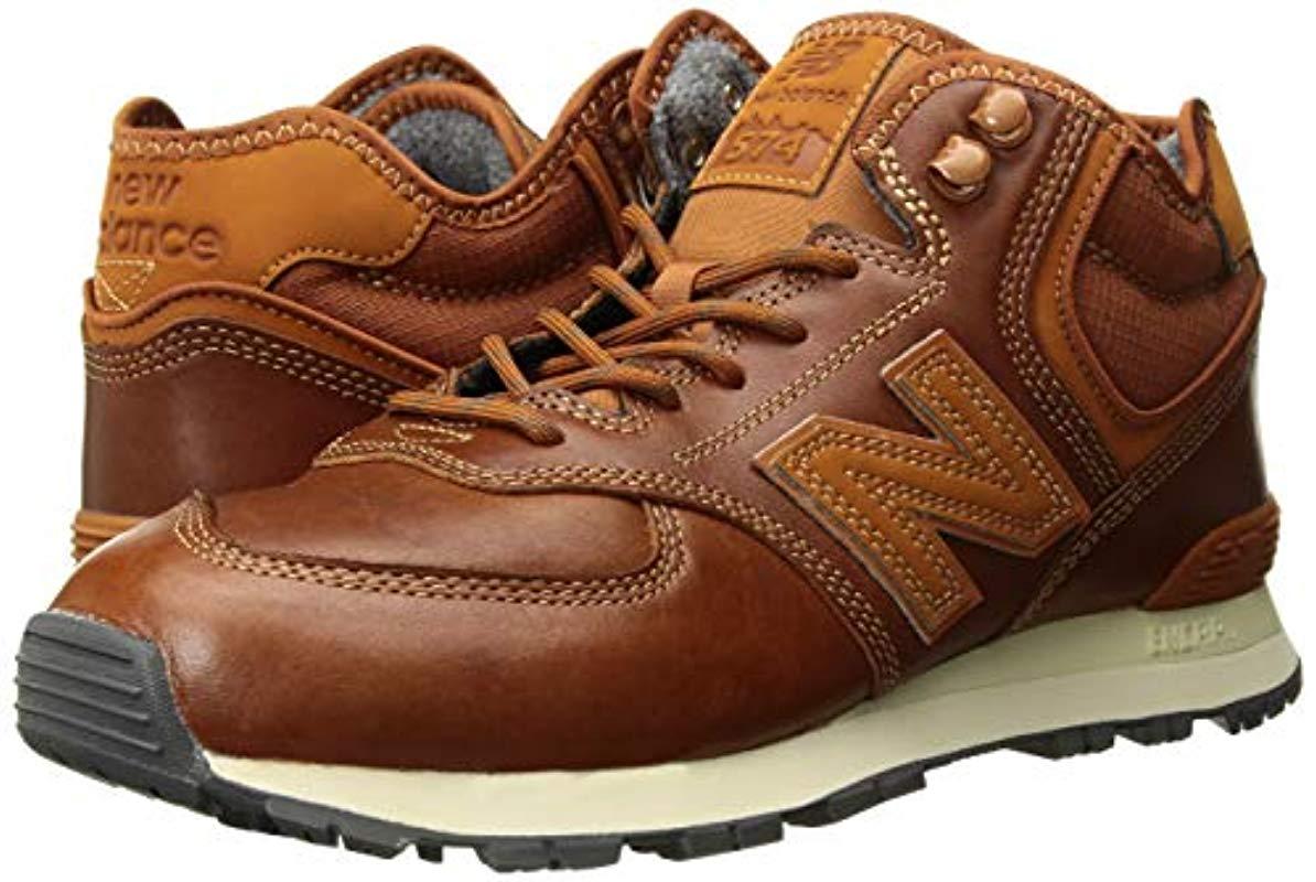 مكرونة سباغيتي New Balance Leather Iconic 574 Sneaker in Brown for Men | Lyst مكرونة سباغيتي