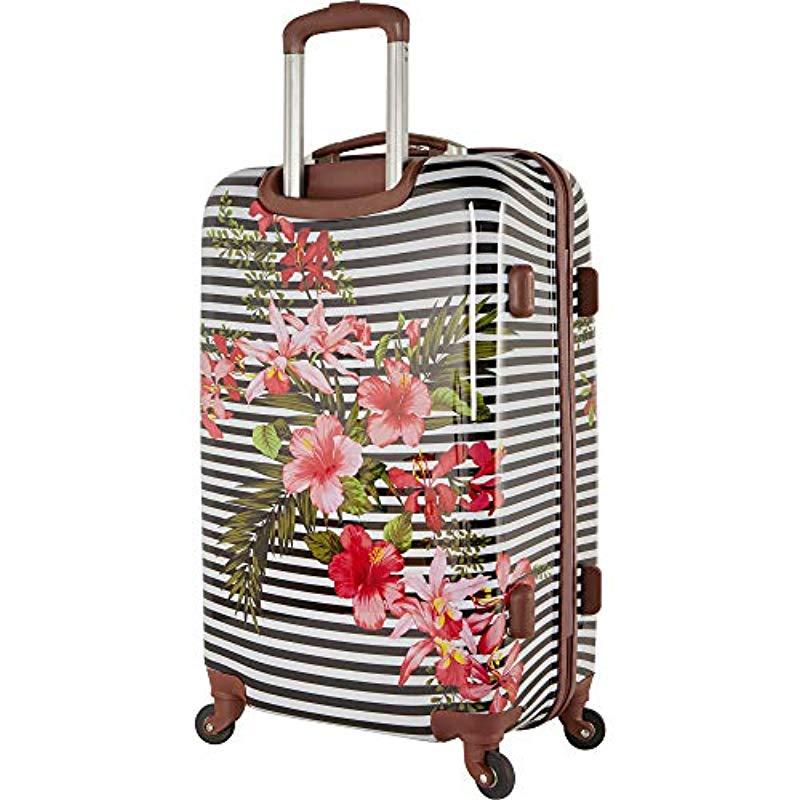 tommy bahama pink luggage