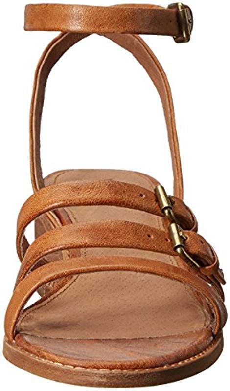 frye cindy buckle sandal
