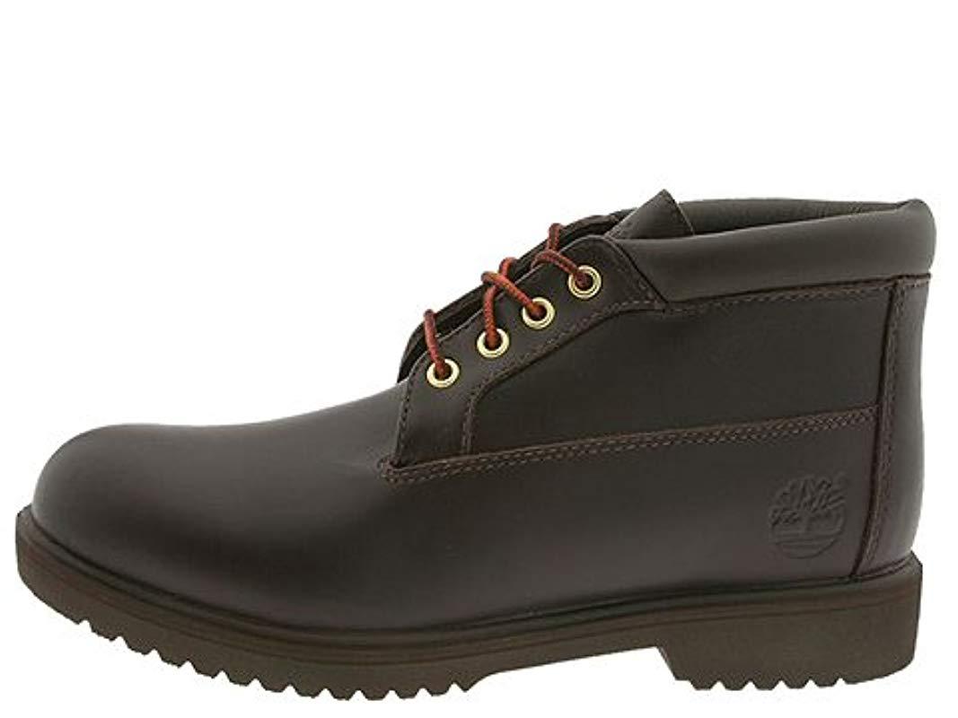 Timberland Newman Premium Waterproof Chukka Boots in Brown for Men | Lyst