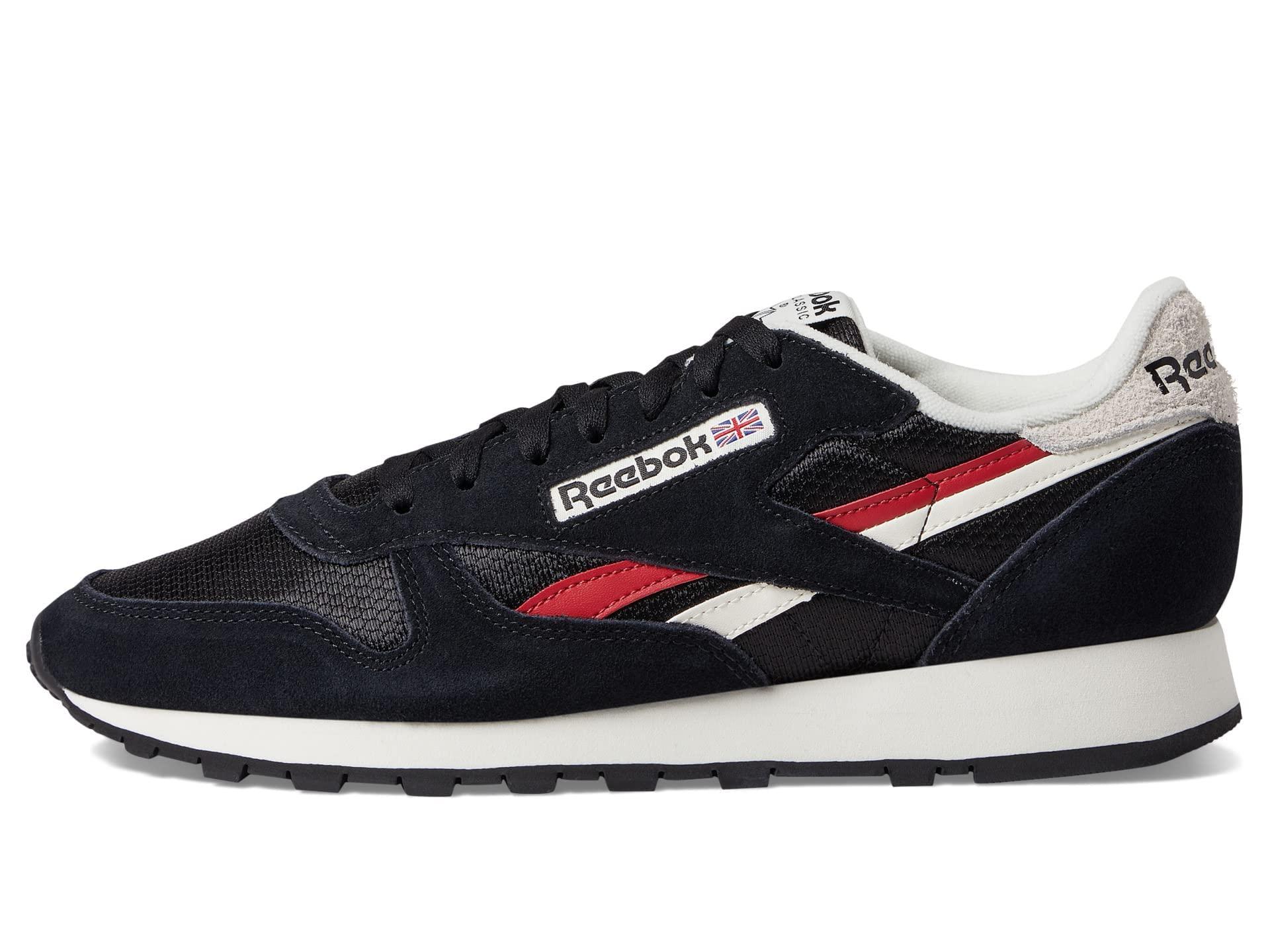 Reebok Classic Leather Sneaker in Black Lyst