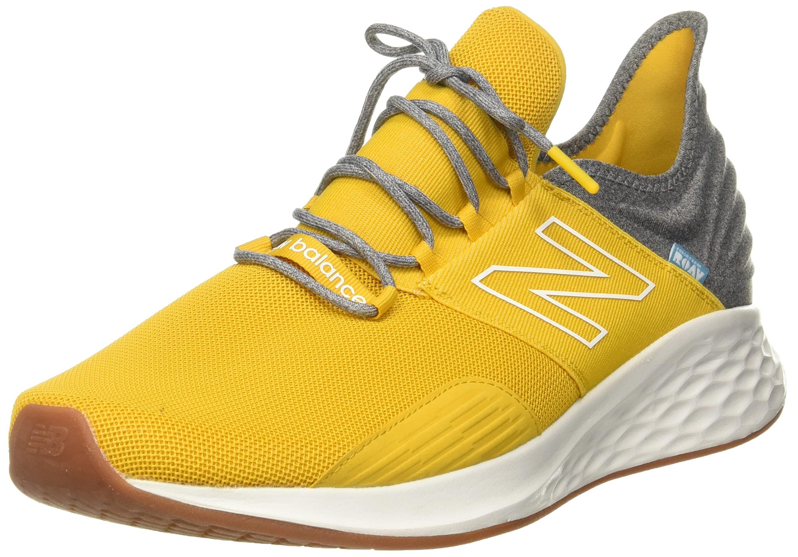 New Balance Fresh Foam Roav V1 Sneaker in Yellow for Men | Lyst