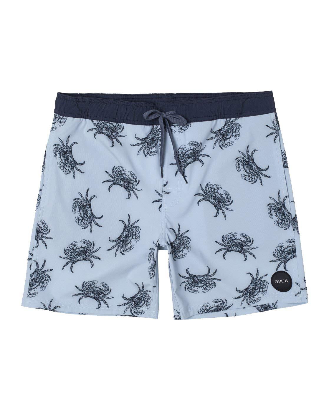 RVCA Mens Va Elastic Trunk Board Shorts 